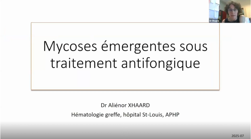 Mycoses emergentes sous traitement antifongique